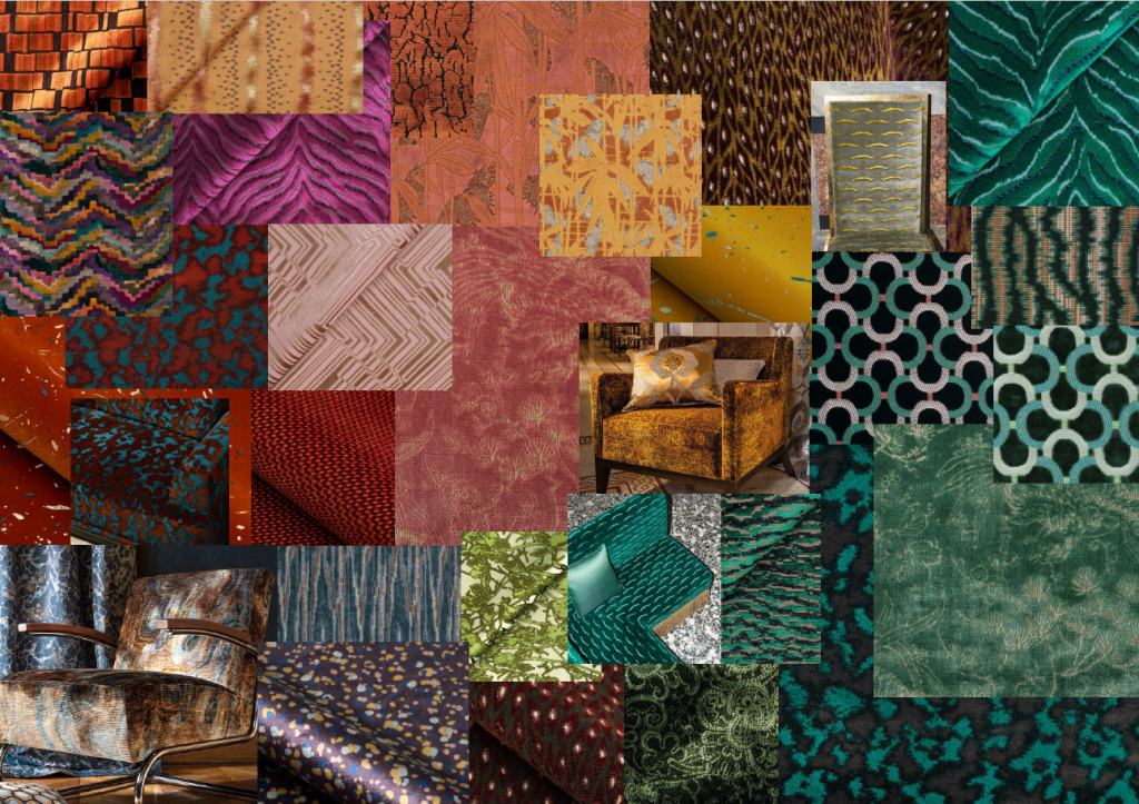 MOODBOARD VELOURS CONTEMPORAINS