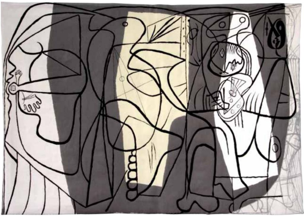 PANSU PICASSO LE PEINTRE ET SON MODELE 1926