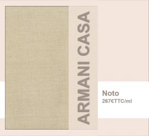 ARMANI CASA NOTO TD079 chez Rubelli