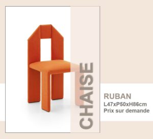 CHAISE RUBAN