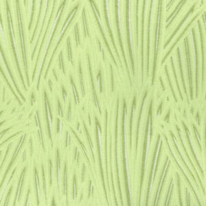 RUBELLI- PAR FORMAFANTASMA LEMONGRASS - LIME 30668-004 Matelassé en coton et lin. Une végétation dense et luxuriante évoque la nature "simplifiée" typique de la peinture naïve. La pensée va aux peintures de Rousseau où la végétation luxuriante est protagoniste du fond et toujours méticuleusement représentée. Dans Lemongrass, le contraste clair/foncé évoque une surface écaillée, dans laquelle l'effet de relief est particulièrement marqué grâce à l'utilisation de la trame en lin. Ce tissu est adapté à un usage moyen.